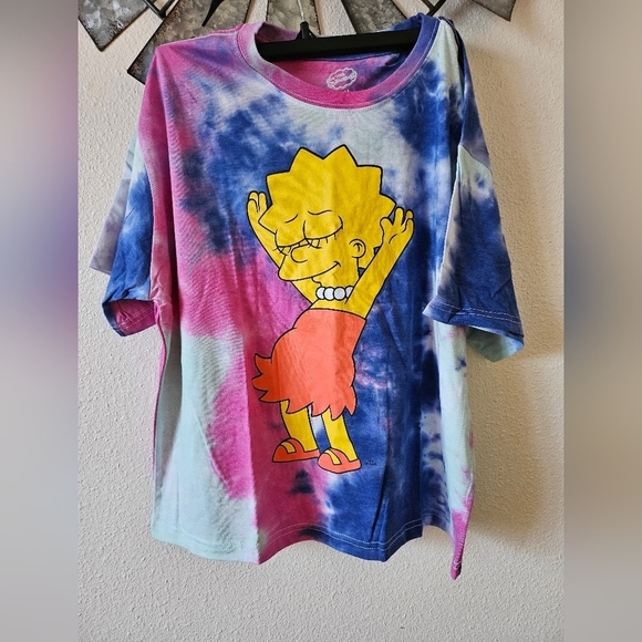The Simpsons Juniors’ Lisa Skimmer T-Shirt Large 11/13. - Picture 2 of 5